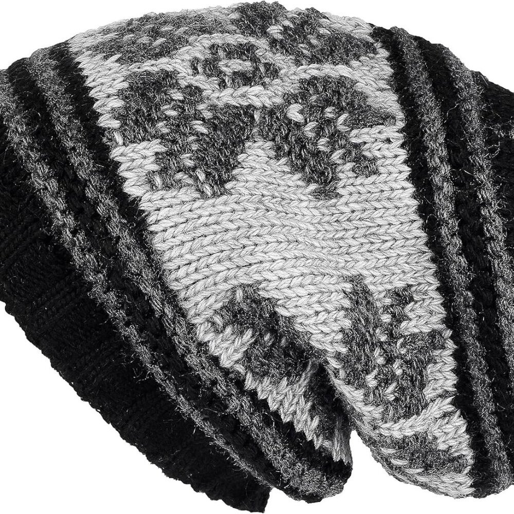 Knit Slouchy Oversized Soft Warm Winter Beanie Hat